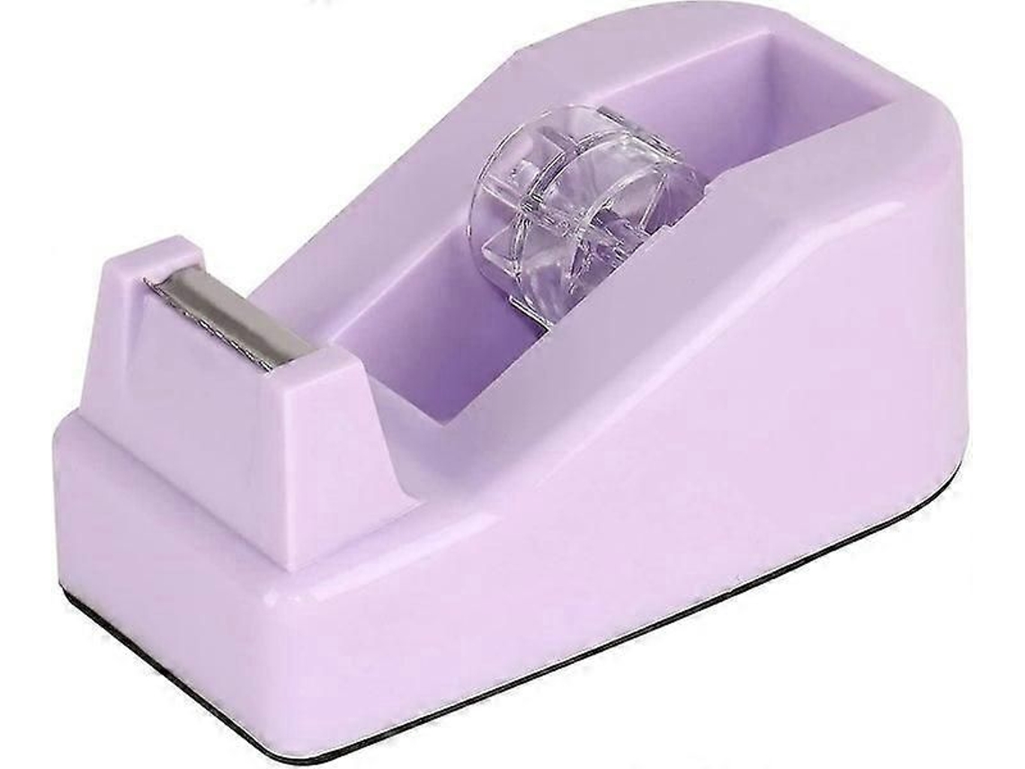 Dispensador de Fita Adesiva de Mesa com Base Antiderrapante para Facilitar a Aplicação da Fita. GOKOCO