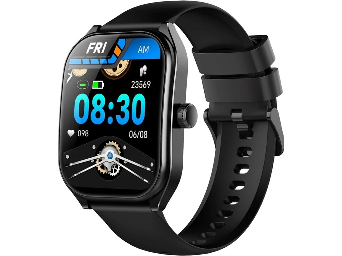 Smartwatch Curve 2.01 para homens e mulheres com atendimento e realização de chamadas, rastreador de atividades físicas com mais de 120 modos esportivos. Bestvite