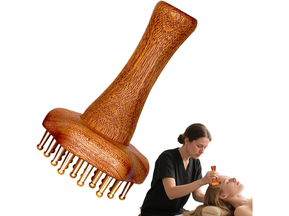 Escova De Massagem Corporal Meridian Para Redução Da Celulite, Pente Esfoliante Ergonômico Profissional Para Rosto