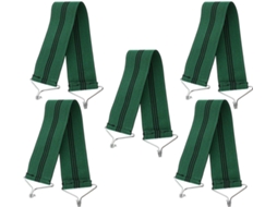Inoomp Kit de 5 Tiras Elásticas Reforçadas e Espessas,s a Rupturas, para Cadeiras Dobráveis e Reclináveis. Material CHABERLU