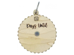 Laxiscreed Calendário De Contagem Decrescente De Natal Com Spinner De 30 Dias