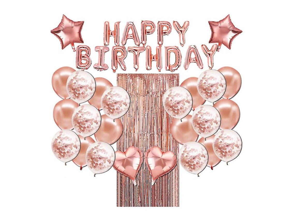 1 Conjunto De Balões De Feliz Aniversário Allinless