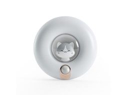 Lurelia Luminária Noturna Led Donut Kitten Inteligente Com Sensor De Indução Corporal