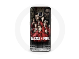 Capa para Samsung galaxy S6 La casa de papel Anexar personagens