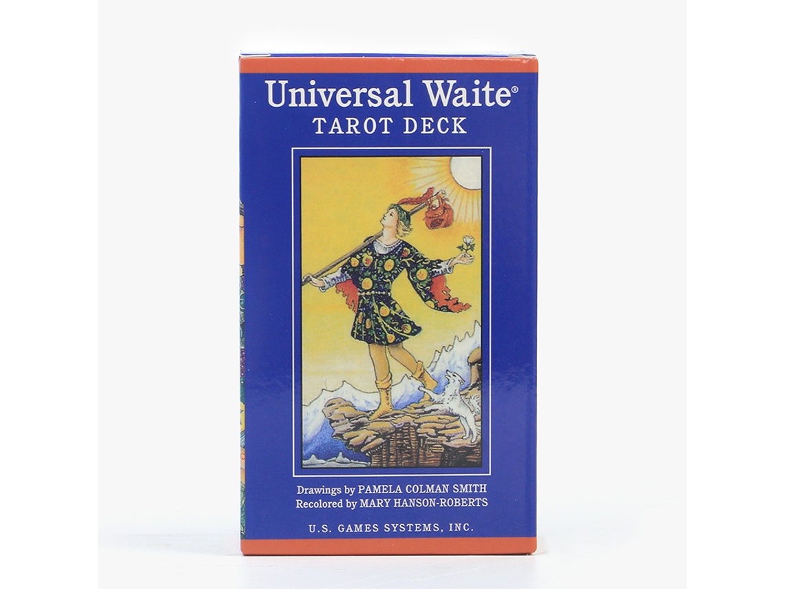 Baralho De Tarô Rider-waite Universal, Novo, 12x7 Cm, 80 Cartas, Jogo Interativo, Material De Papel.