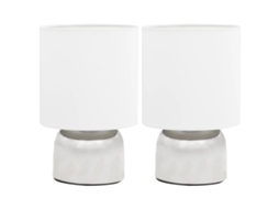 Table Lamp, Table Lamps Vidaxl Branco Metal (n/a)