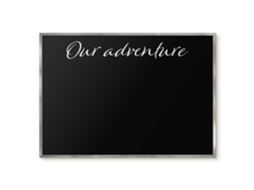Magnetic Board Our Adventure For The Living Room Espelharte (100x70 Cm)
