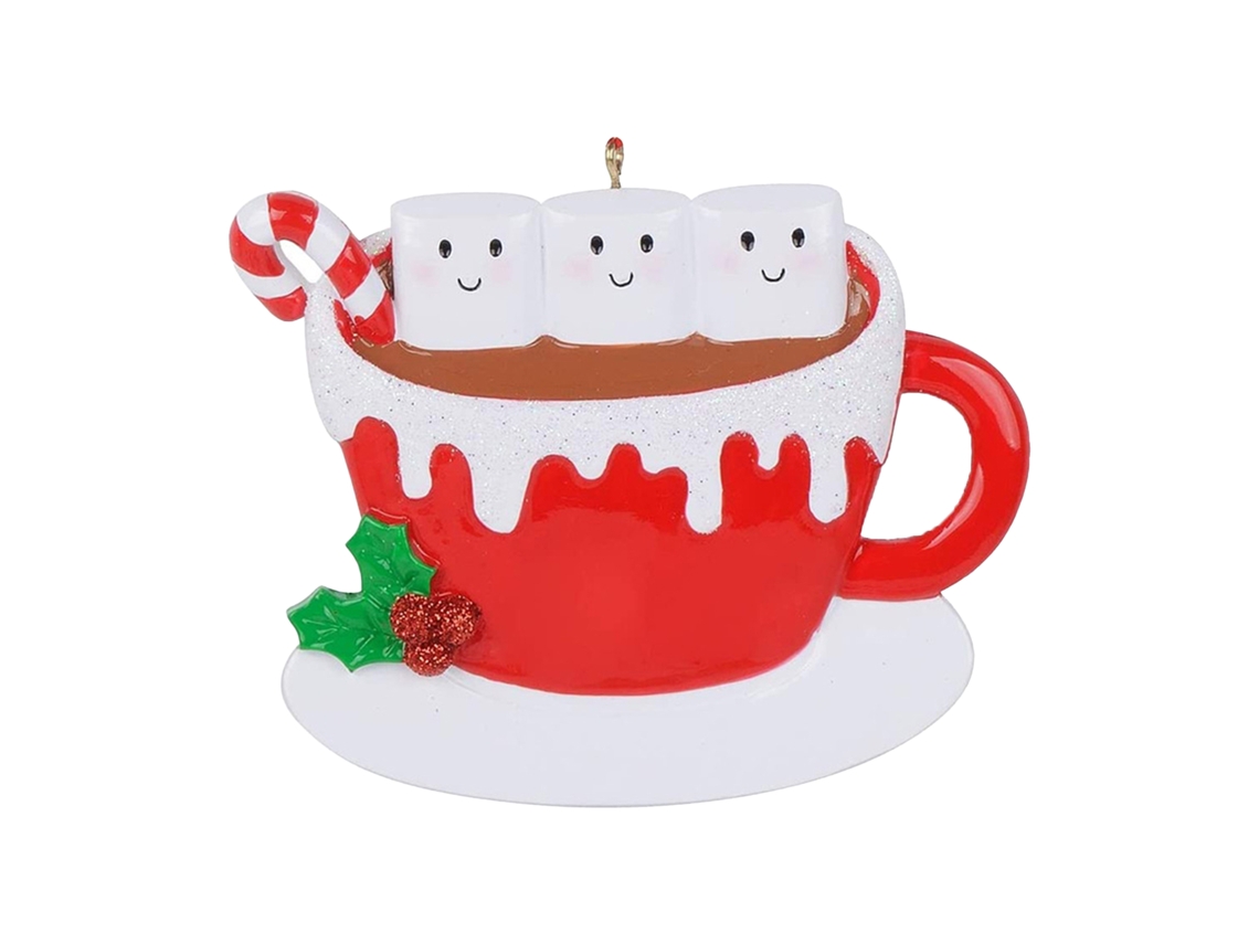 Laxiscreed Conjunto De 3 Copos De Natal Em Resina Com Árvore Decorativa Para Festas