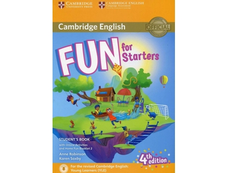 Livro Fun For Starters 4Ed Sb/Home Fun Booklet & Online Act (Inglês)