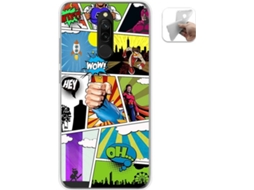 Capa Xiaomi Redmi 8 TUMUNDOSMARTPHONE Comic Multicor