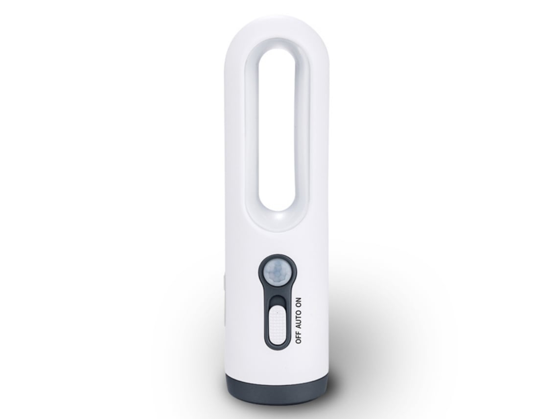 Luz De Presença Portátil, Lanterna Led 2 Em 1 Para Interiores Com Sensor De Movimento, Alimentada Por Bateria, Luz De Presença Recarregável.