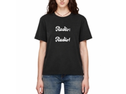 Rockinstone Radio:radio!2 Camiseta Anna Mills Estilo de Designer Exclusivo