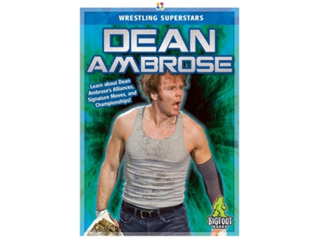 Livro Dean Ambrose de J R Kinley (Inglês - Capa Dura)