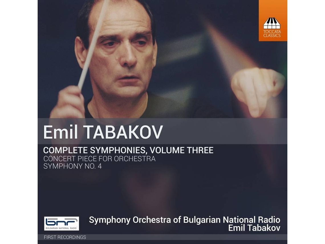 CD Tabakov,Emil/SOofBulgarianNationalRadio - Sämtliche Sinfonien Vol. 3 (1CD)