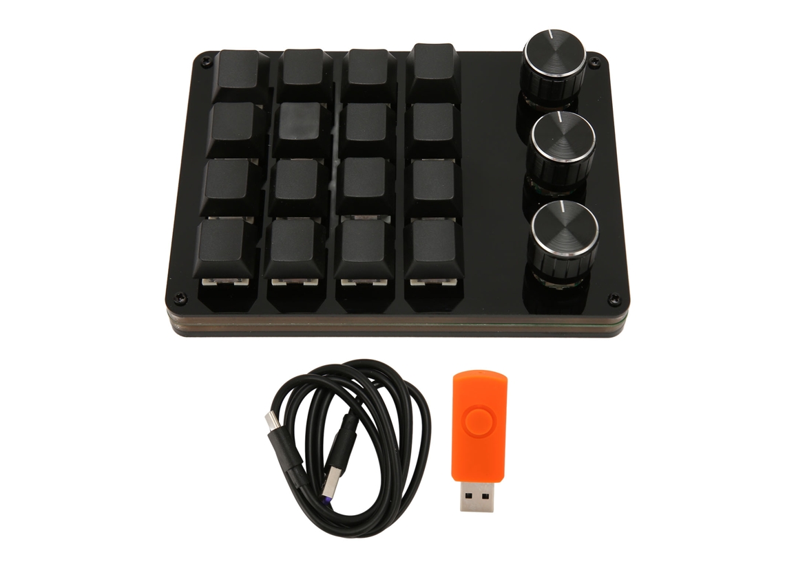 Teclado Mecânico Mini Programável Para Jogos