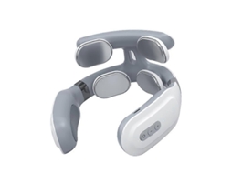 Massageador De Cabeça Elétrica, Capacete De Massagem Para Olhos E Pescoço Com Calor