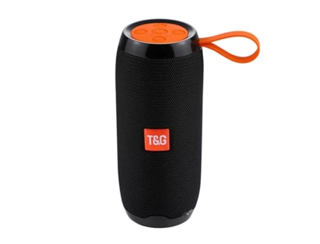 Coluna Bluetooth TOPK T&G Preto
