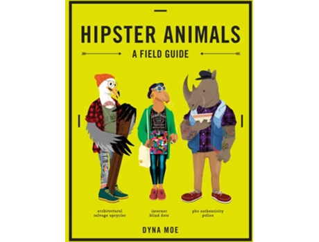Livro Hipster Animals de Dyna Moe