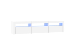 Móvel para TV com luzes LED 180x35x40 cm Branco MAISON EXCLUSIVE
