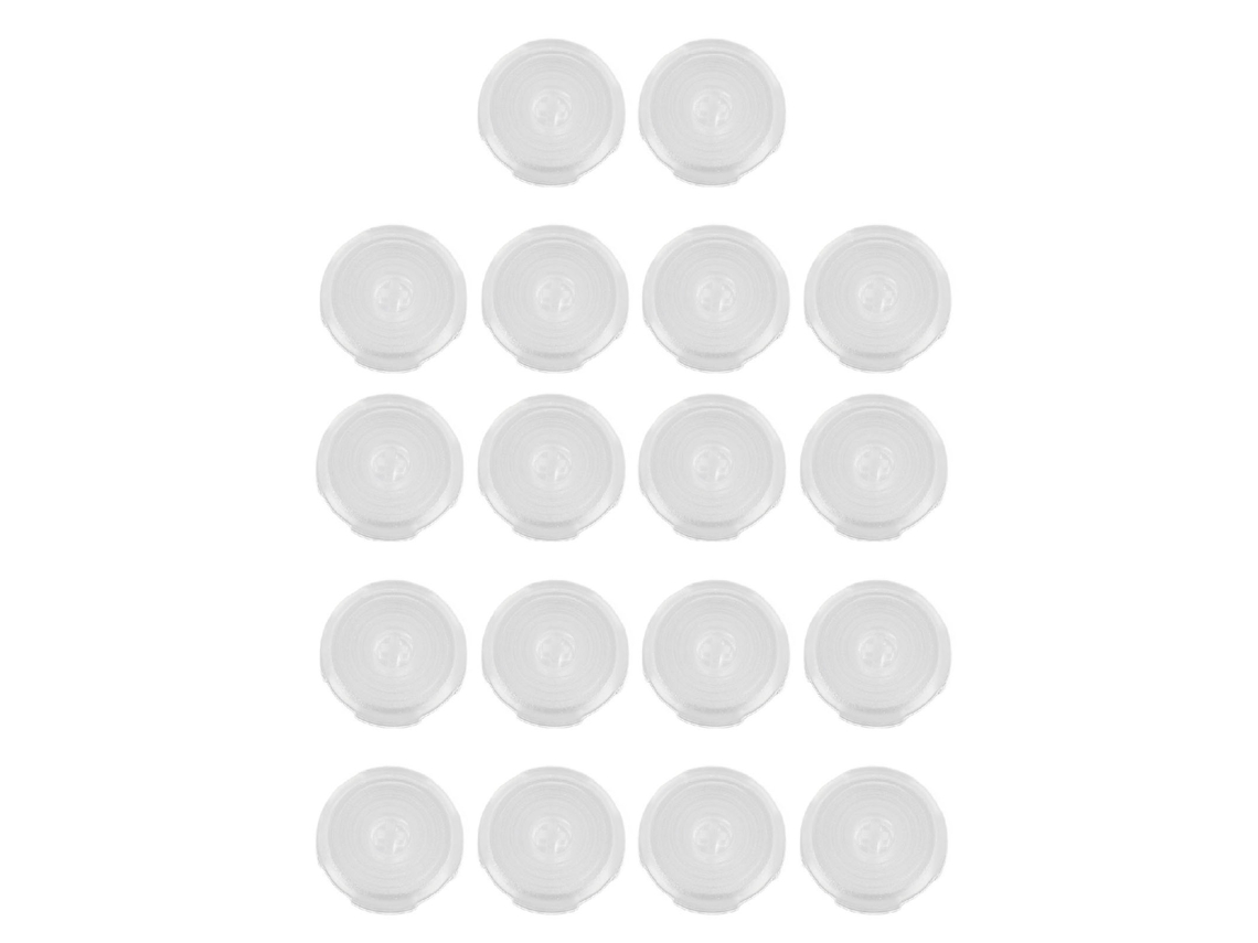 Tampas de Botões de Reposição para Joystick de Arcade, 18 Peças, Anti derrapante, Resposta Rápida. EOOCOO