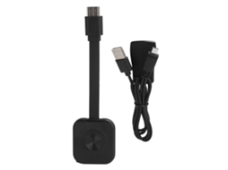 Dispositivo receptor de espelhamento de tela Wi-Fi sem fio, dongle de interface multimídia HD para iOS e Android CHABERLU