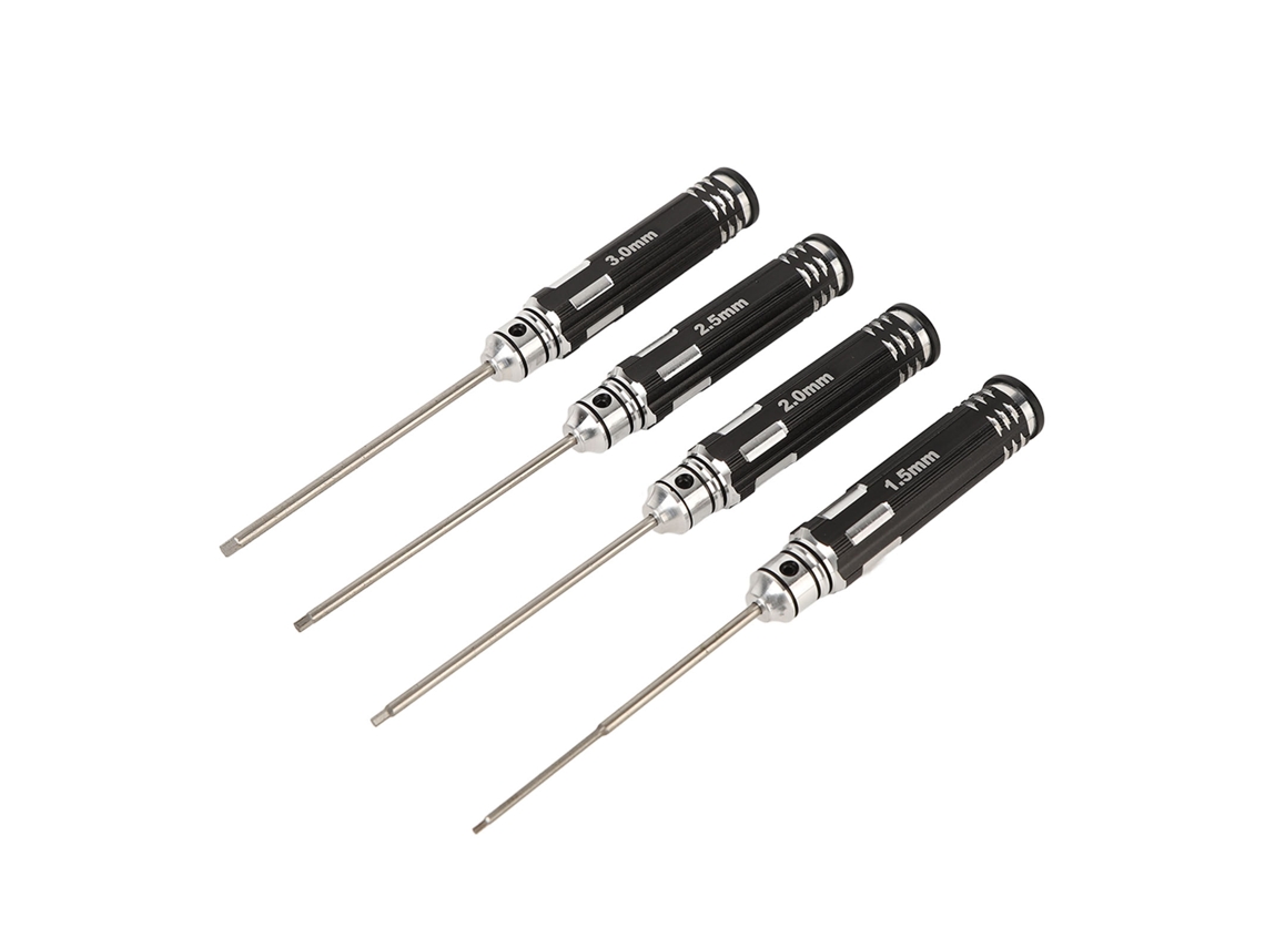 Kit de 4 chaves de fenda tipo B com cabo antiderrapante CHABERLU