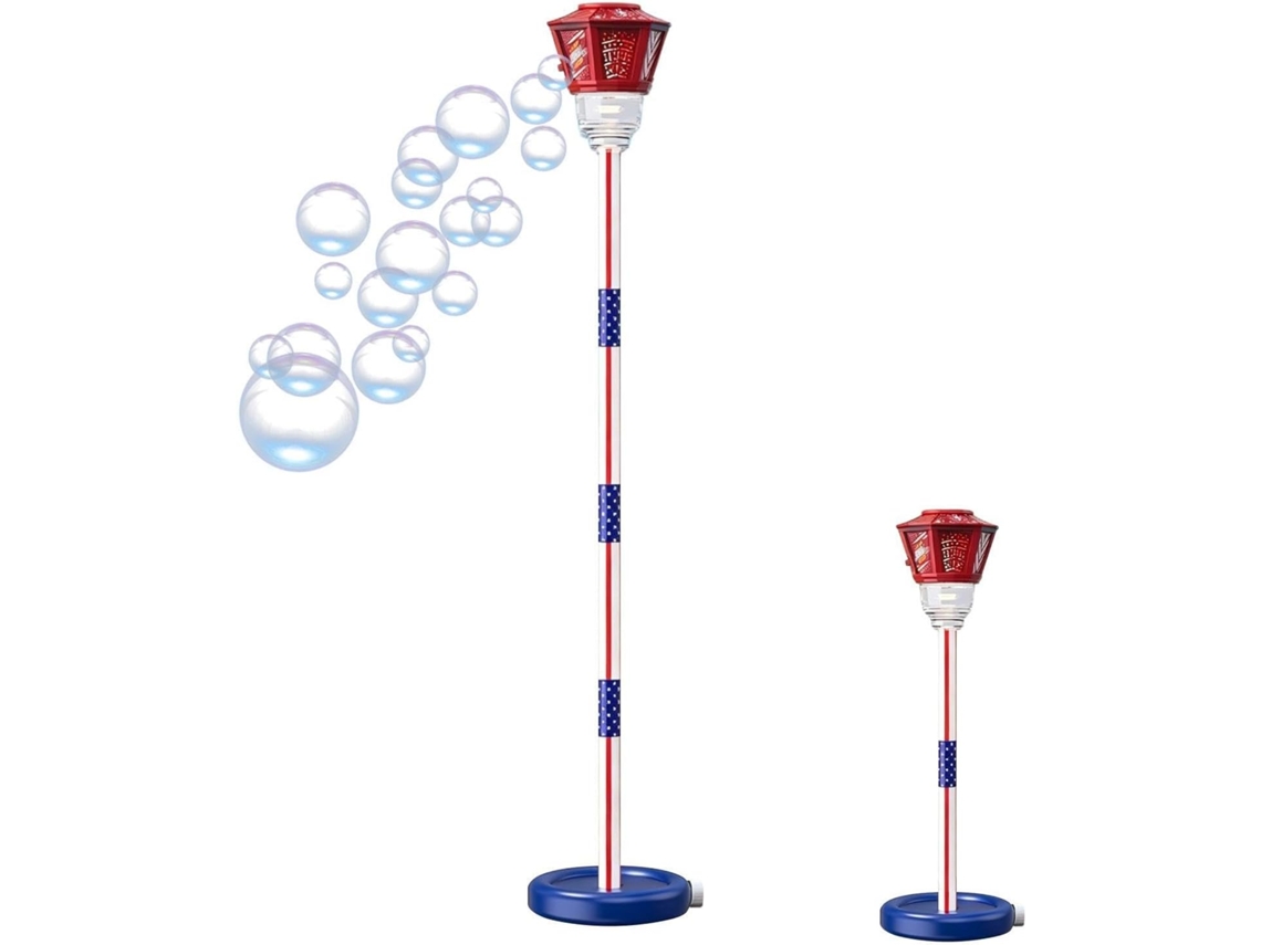 Máquina De Bolhas De Sabão Automática De Brinquedo De Verão Com Luz