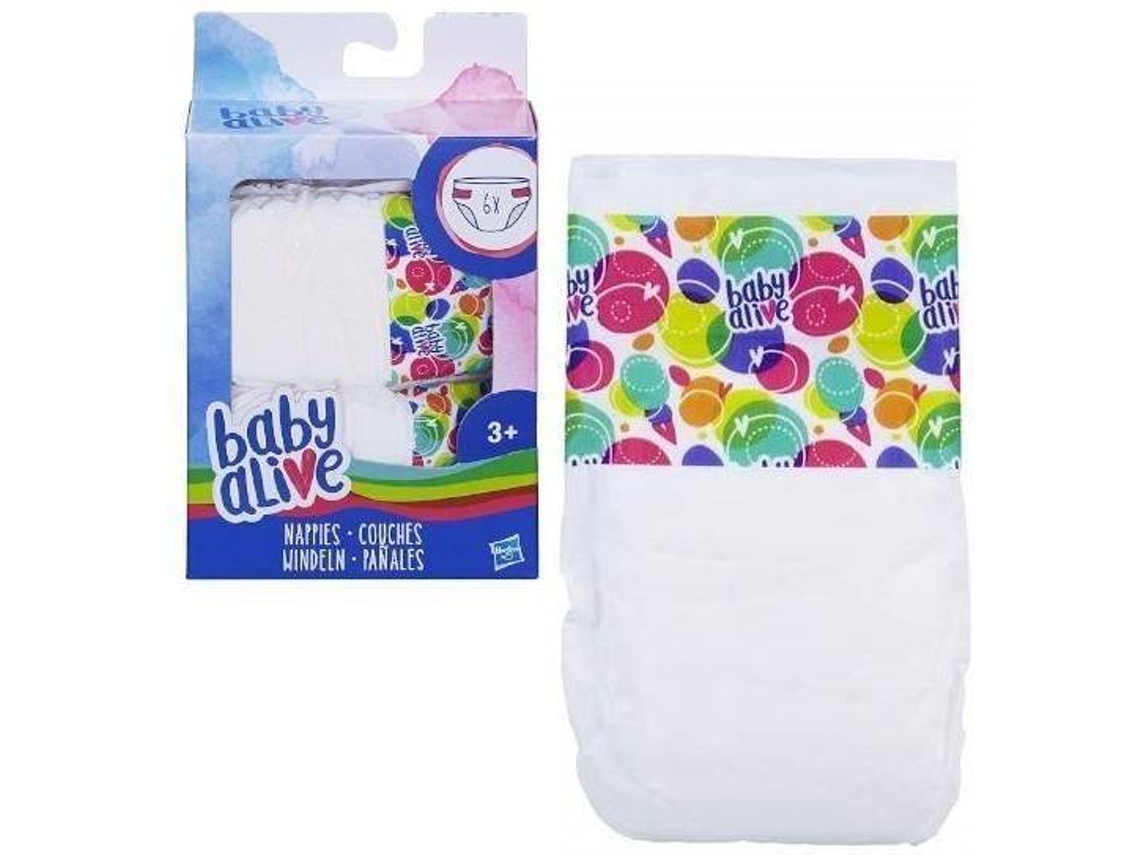 Fraldas BABY ALIVE bebés de brincar