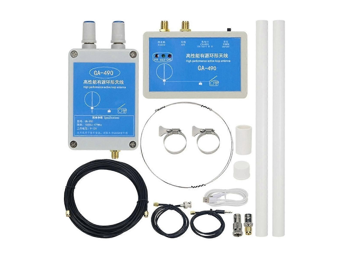 Antena Externa De Ondas Curtas Ga490 Para Rádio/sdr/malaquita, Antena Multifuncional De Ondas Curtas Nhk. Aquaforge