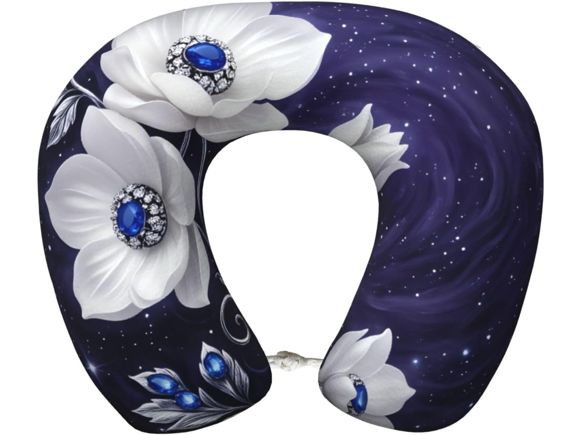 Travesseiro Ergonômico Starry Night Blooms | S/MARCA