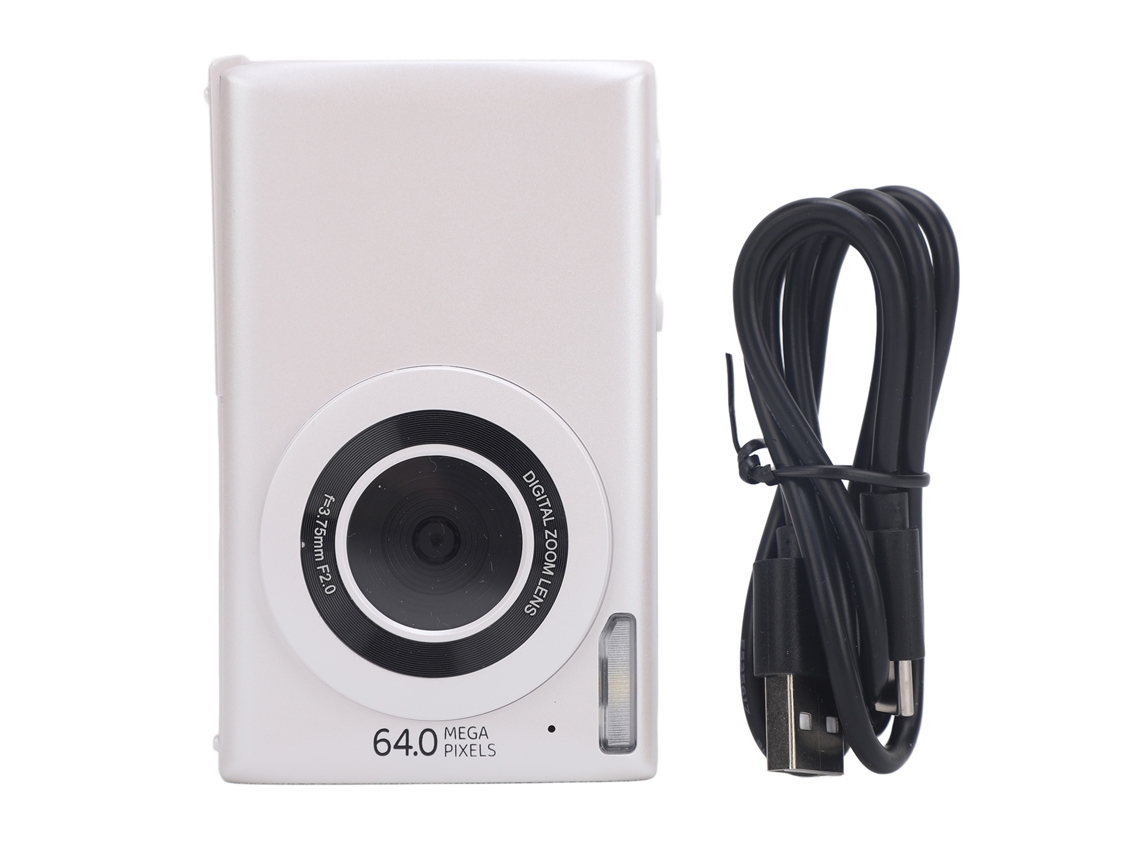 2026 câmera Digital Compacta Vlogging 64mp 4k com Autofoco e Anti shake para Gravação de Vídeo