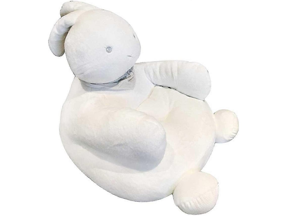 Sofá De Pelúcia Para Crianças, Coelho Branco, Macio E Confortável