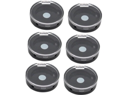 Conjunto De 24 Caixas Organizadoras Vazias Para Sombras, Ideais Para Viagem.