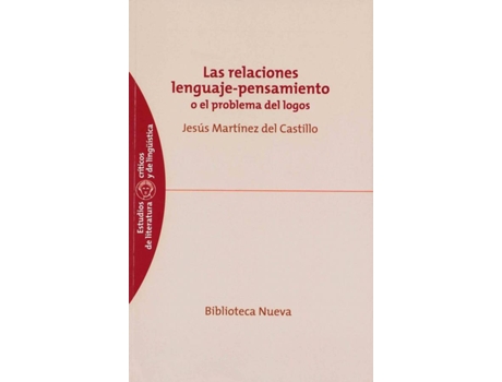 Livro Relaciones Lenguaje-Pensamiento,Las de Jesus Martinez Del Castillo (Espanhol)