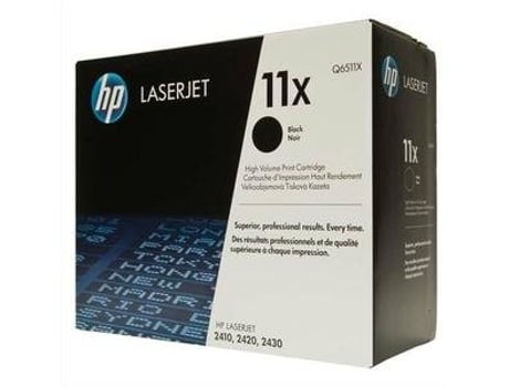 HP 11X Toner Original Laserjet Alta Capacidade Preto