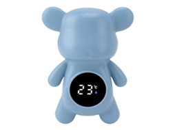 Mali termômetro Digital de Banho para Bebê Forma de Urso com Tela Sensível À Toque Azul