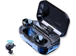 Auriculares Bluetooth True Wireless AGM POWER3 (In Ear - MicroAuriculares - Noise Cancelling - Azul)