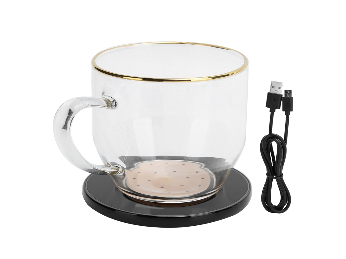 Vaso de Vácuo e Carregador Sem Fio EOOCOO (com Isolamento Térmico)