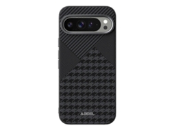 Capa Abeel Para Google Pixel 9 Pro Xl Compatível Com Capa De Couro Para Pc Com Microrrelevo Magsafe
