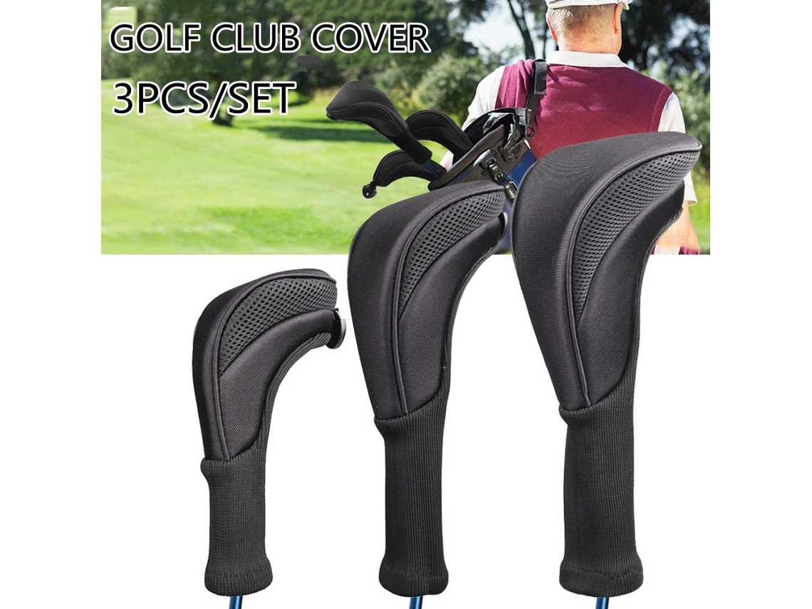 Capa Protetora para Taco de Golfe, Compatível com Tacos de Madeira de 1 a 5 Polegadas Max fs BRILVIBERA