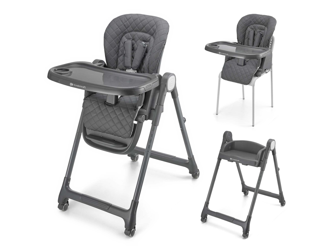 Cadeira De Refeição 3 Em 1 Kinderkraft Tulo (cinzento)
