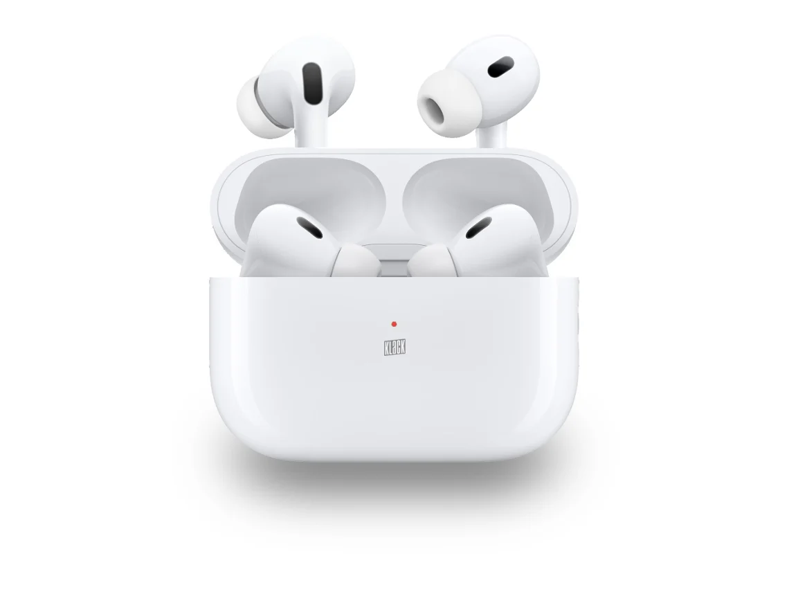 Auriculares Bluetooth True Wireless Klack Pro-2 com Estojo de Carregamento Magsafe: Som Envolvente e Conforto s