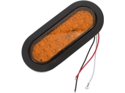 Luz Estroboscópica De Led, Luz De Advertência Anticolisão, À Prova D Água 12v, Amarela, E Luz De Freio Para Caminhões
