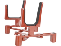 Suporte Profissional Extensível Para Violino, Vermelho, Abs