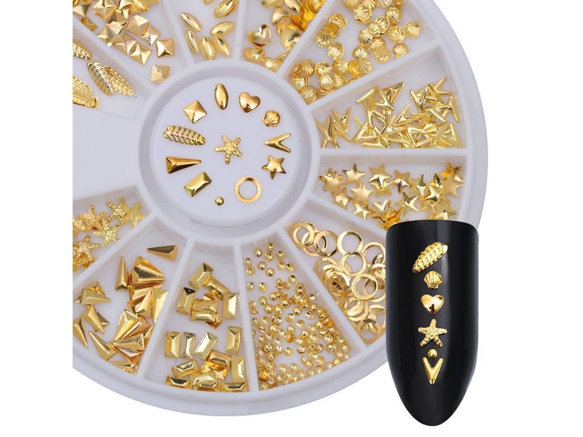 Acessórios para Unhas Decoradas com Strass, Cristais e Aplicações de Strass. MDUG