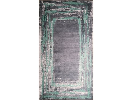 Tapete MANI TEXTILE  Ring (Preto -Verde 180X270cm)