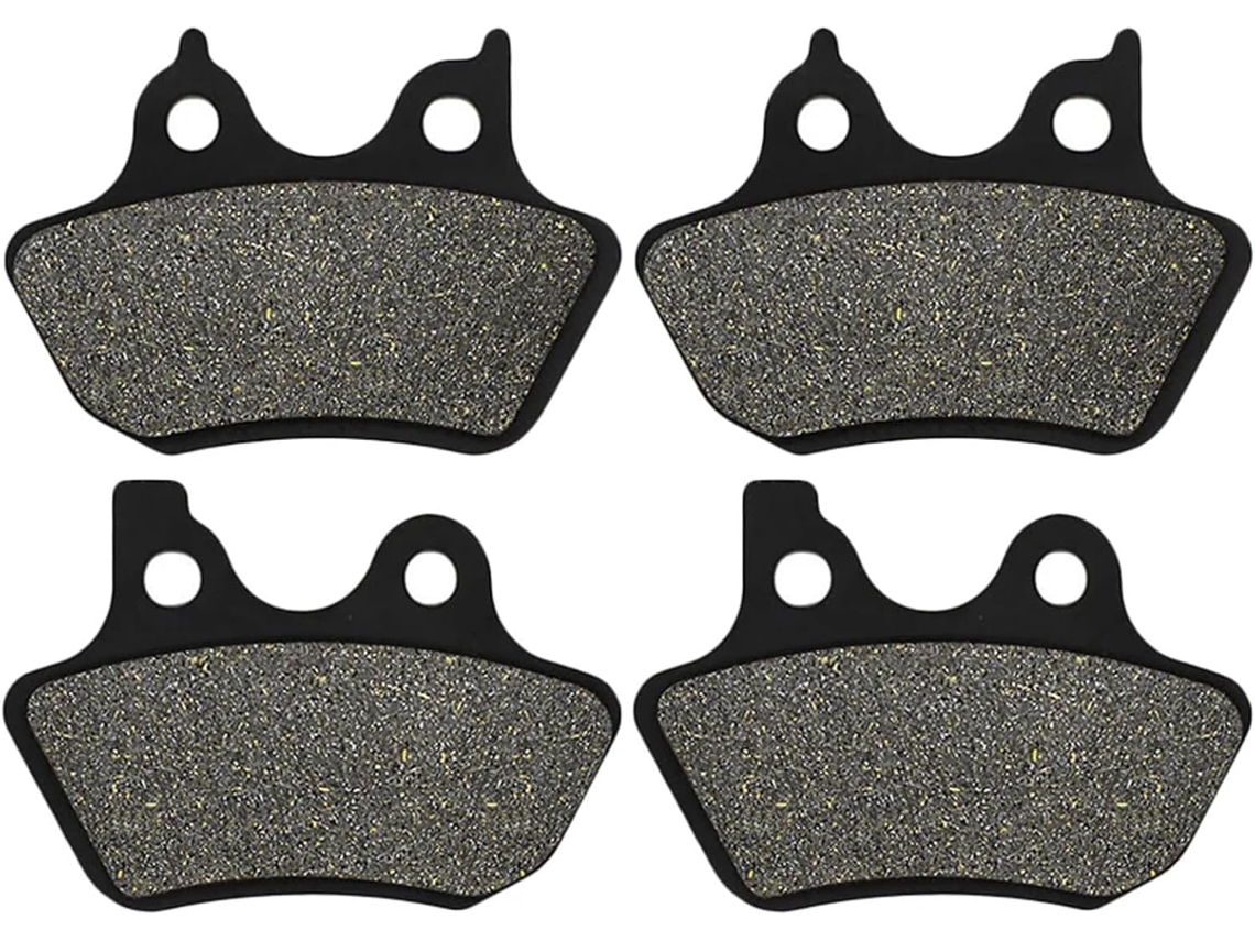 Pastilhas de Freio Universais Dianteiras e Traseiras para Motocicletas Flstf Condução Confortável: Design