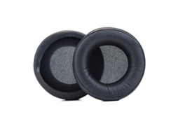 Almofadas para fones de ouvido Lurelia Th900 600 - Som Ideal, em couro proteico e espuma sólida, 105x105 mm, 1 par