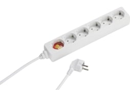 Extensão 6T VIVANCO Sem Interruptor 1.4M (Branco)