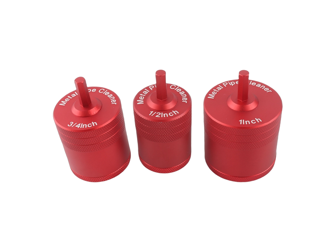 Conjunto De 3 Escovas De Limpeza Para Tubos De Latão Laxiscreed, Compatível Com Perfuratrizes